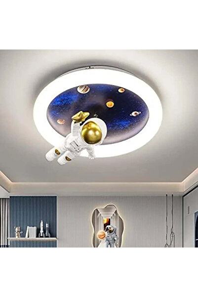 Alista Home Lustra LED ASTRONAUT 51 W, lumina Rece/Calda/Neutra, Alb Albastru