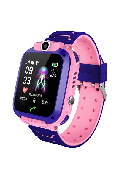 Generic GPS LBS Tracking Kids Smart Watch Q 12