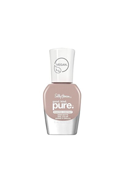 Sally Hansen GOOD.KIND.PURE. Vopsea de culoare vegană Demi Mate 050 Castană prăjită 10ML
