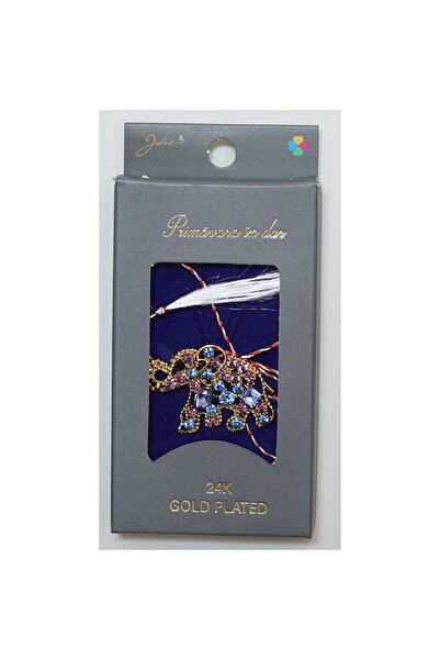 JOLIE Martisor Brooch 24K Gold Plated, Brooch Size Approx 2- 3 cm, Model 8