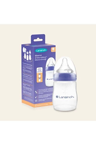 Lansinoh Biberon Natural Wawe Biberon Emziği 160ml