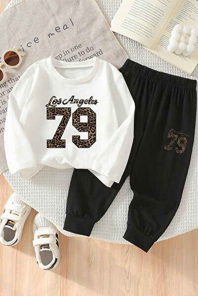 ADABEBEK Premium Los Angeles Printed Bottom and Top Baby Set 24591