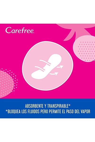 Carefree Panty Liners Flexiform White, 58-Pack
