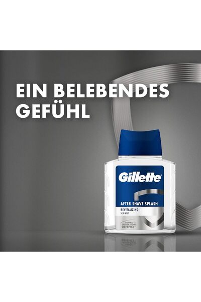 Gillette Series Aftershave Splash for Men (100 ml), refreshing and invigorating feeling, revitalizin