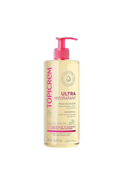 Topicrem Ultra Hydrating Shower Oil 1000 ml