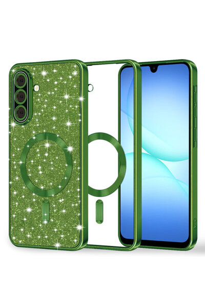 Techsuit Πολυτελής θήκη για Samsung Galaxy A17 5G Luxury Glitter MagSafe, πρά...