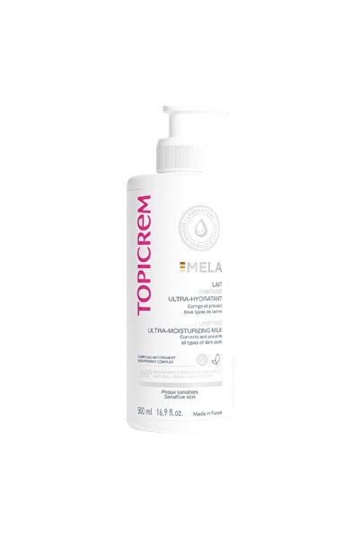 Topicrem Mela Unifying Lightening Ultra-Moisturizing Milk 500 ml