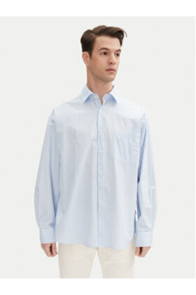 Jack & Jones Ανδρικό Πουκάμισο Jack Jones 12271085 Γαλάζιο