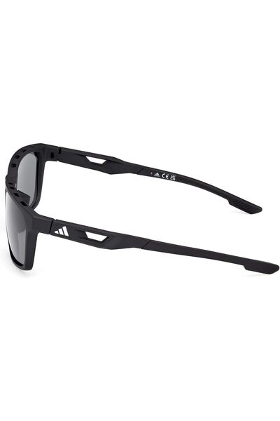 adidas SPORT Unisex SP0101 Sunglasses, Matte Black, 59