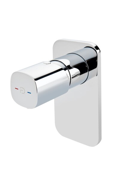 Fdesign Meandro Shower Faucet, recessed mounting, included built-in body, chrome