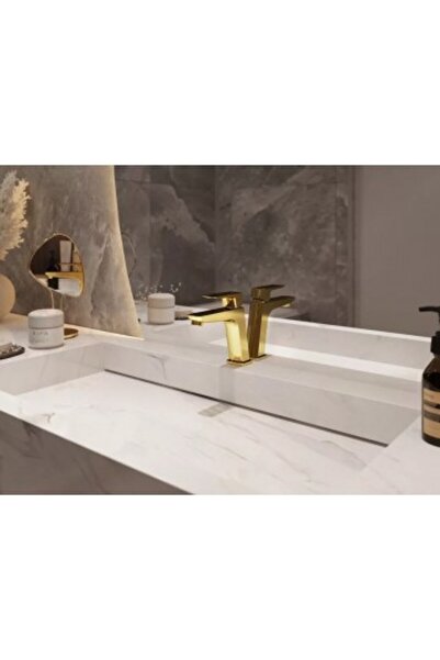 FERRO Baterie stativa lavoar VITTO VERDELINE GOLD