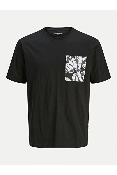 Jack & Jones Ανδρικό T-Shirt Jack Jones 12272995 Μαύρο