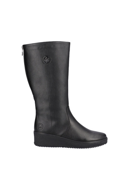 Rieker Casual boots, women, RIEKER, Y4470-01 black, genuine leather 40