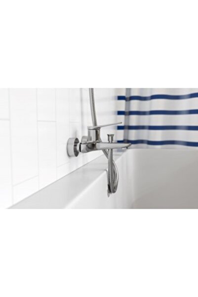FERRO Stratos wall-mounted shower mixer, chrome