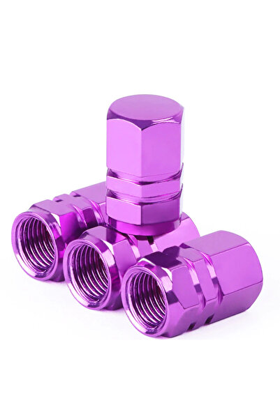 No branded 4× Capace de valvă de anvelopă din aluminiu, universale pentru maș...