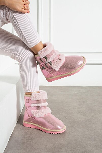 CCWAY AYAKKABI Cizme pentru copii cu talpă subțire cu cataramă dublă PUDRA SULTAN