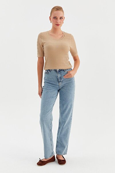 Nish&Chic أمي تناسب الجينز النسائي