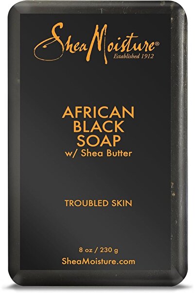 NONAMEE Shea Moisture African Black Soap with Shea Butter 230g