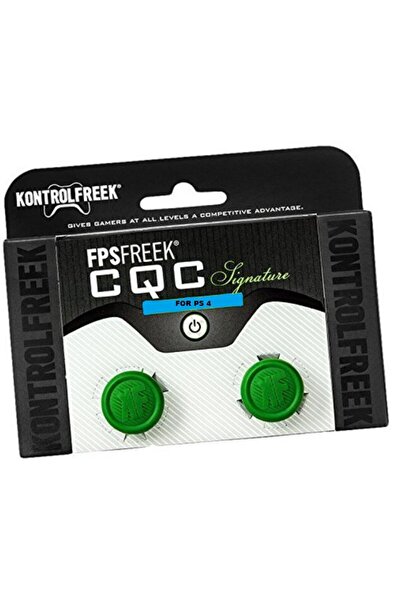 No branded Mânere KontrolFreek CQC Signature (2) pentru PS5/PS4, Precizie și confort, Verde