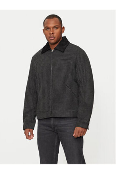 Jack & Jones Ανδρικό τζάκετ μετάβασης Jack Jones 12267068 Μαύρο