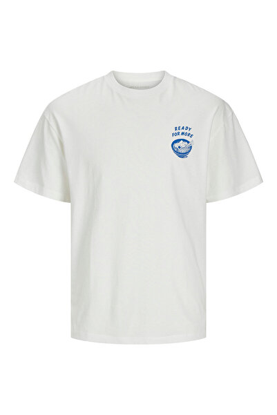 Jack & Jones Ανδρικό T-Shirt Jack Jones 12269384 Λευκό