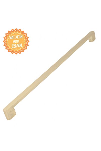 KOÇSAN Asel Mat Altın 320 mm Kulp Lüks Country Mutfak Mobilya Dolap Çekmece Kulpu