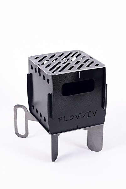 PLOVDİV TİCARET PORTATİF MANGAL ATEŞ KUTUSU KAMP MANGALI( 500 DERECE ISIYA DAYANIKLI BOYA 2 MM ÇELİK MANGAL)