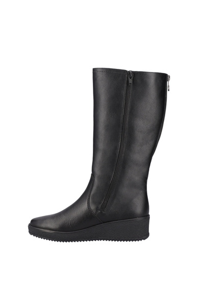 Rieker Casual boots, women, RIEKER, Y4470-01 black, genuine leather 40