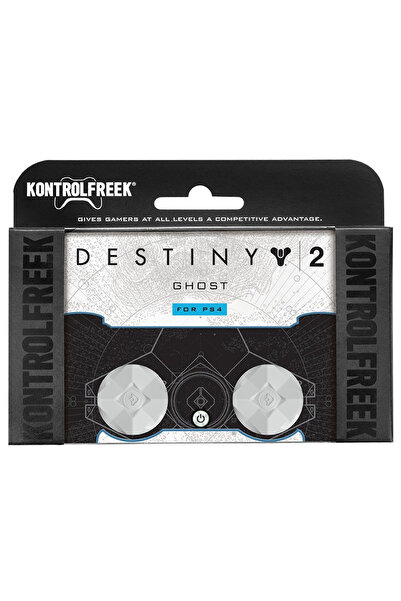 No branded Mânere KontrolFreek Destiny 2 Ghost (2) pentru PS5/PS4, Precizie și confort, Alb