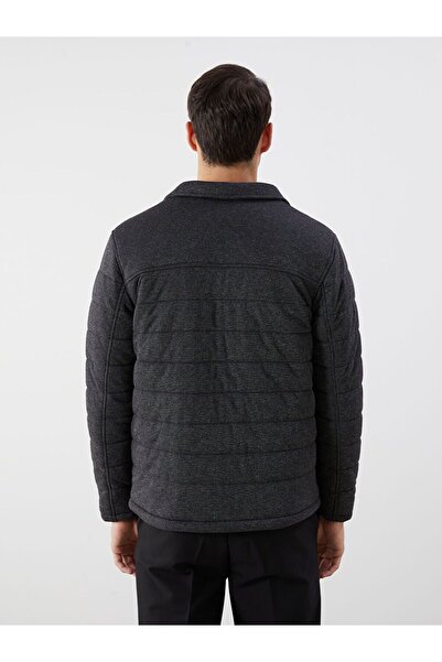 LC Waikiki LCW Vision Slim Fit Gömlek Yaka Erkek Mont