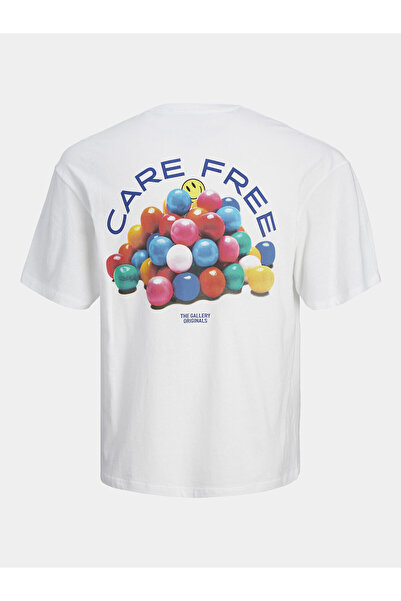 Jack & Jones Ανδρικό T-Shirt Jack Jones 12256926 Λευκό