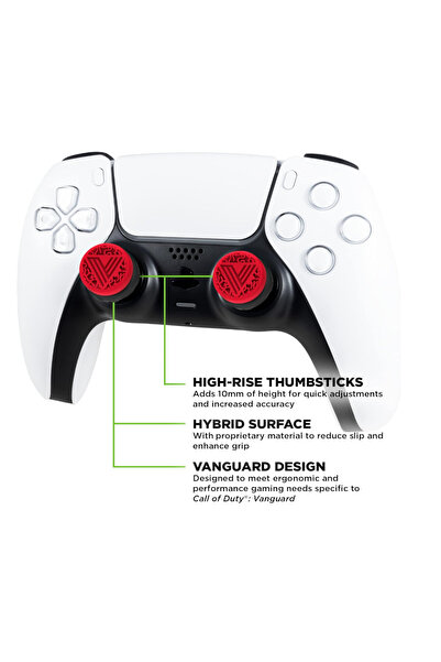 No branded Mânere KontrolFreek CoD Vanguard (2) pentru PS5/PS4, Roșii