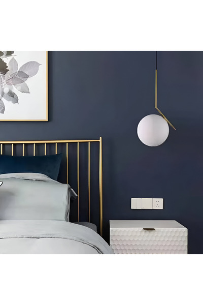 Alista Home LOFT Haven Chandelier, 1 x E 27, White Gold, Metal, Adjustable Height, Modern