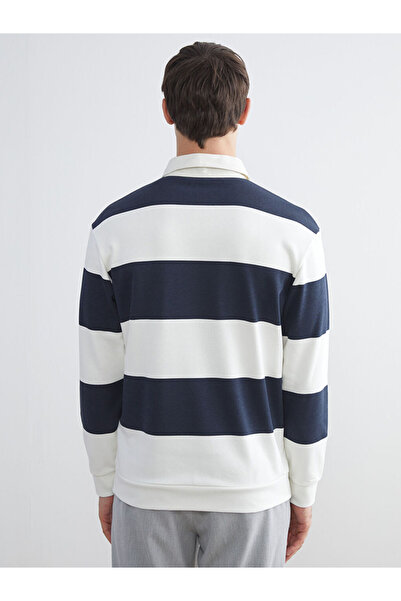 LC Waikiki Sparkling Choices from Shining Store |   Polo Neck Men's Sweatshirt