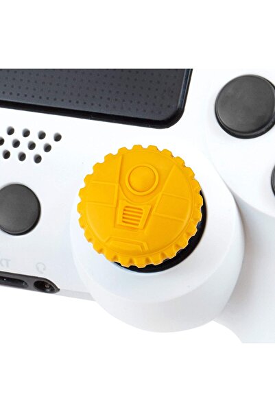 No branded KontrolFreek Borderlands 3 Thumbstick Grips (2) for PS5/PS4, Orange