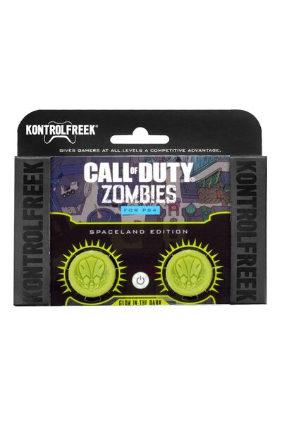 No branded KontrolFreek CoD Zombies Spaceland Edition Grips (2) for PS5/PS4, ...