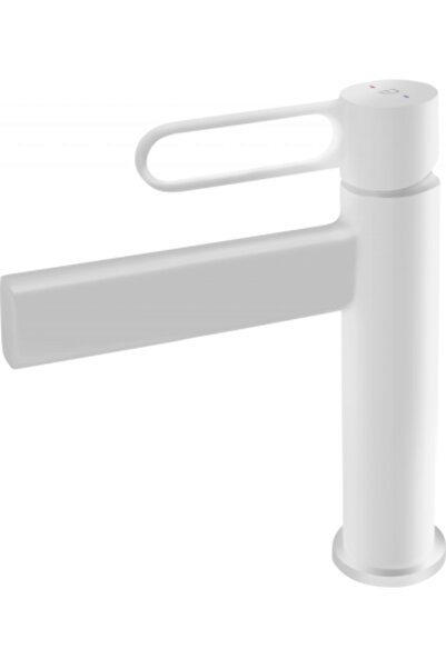 Fdesign Baterie lavoar alb mat Zaffiro