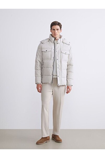 LC Waikiki Standard Mold Hooded Men's Coat