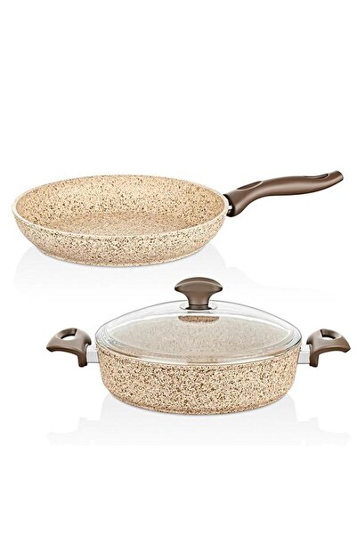 FALEZ CREAMY 26 KISA - 26 TAVA GRANİT SET