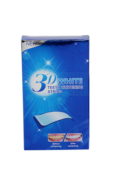 No branded Set de benzi de albire a dinților 3D White, pachete de 14, aromă de mentă