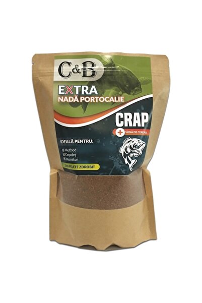 C&B Nadă suplimentară, făină de cereale, 1 kg, portocală