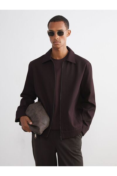 LC Waikiki معطف رجالي ذو ياقة قميص قياسي