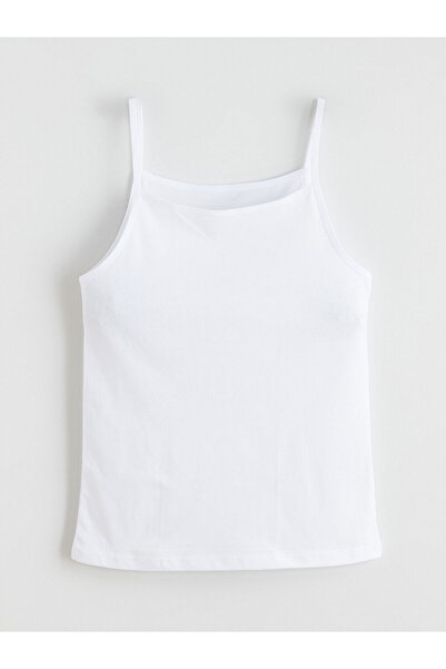 LC Waikiki Peak New Season Square Neck Girls' Tank Top 2-Pack