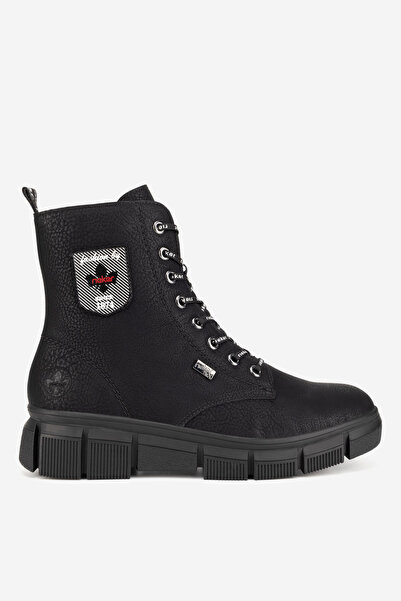 Rieker γυναικεία μπότα 2230068901973 Μαύρη