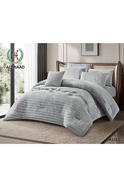 Generic 8-piece winter fur duvet cover for two people