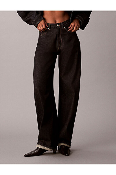 Calvin Klein Kadın The Extreme Barrel Jean Pantolon