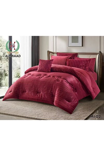 Generic 8-piece winter fur duvet cover for two people