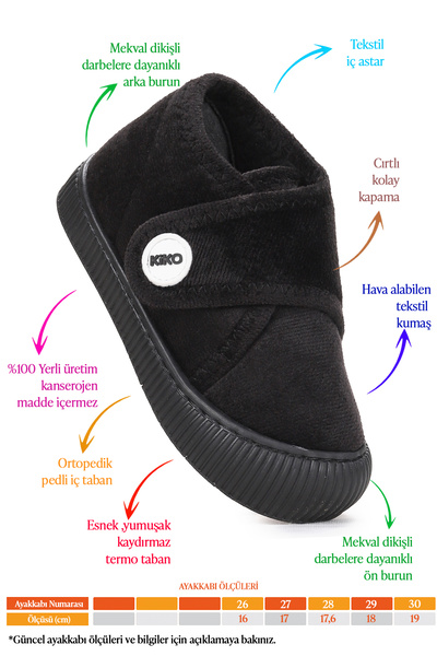 KARAMAZI Petri Daily Boys' Home School Nursery Slippers