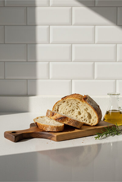 Misy Design Ceviz Ağacı %100 Doğal El Yapımı Kesme & Sunum Tahtası / Penguen Desen