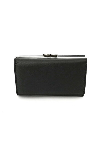 Magrot Small women's wallet made of leather, Hassion, 2155, black
